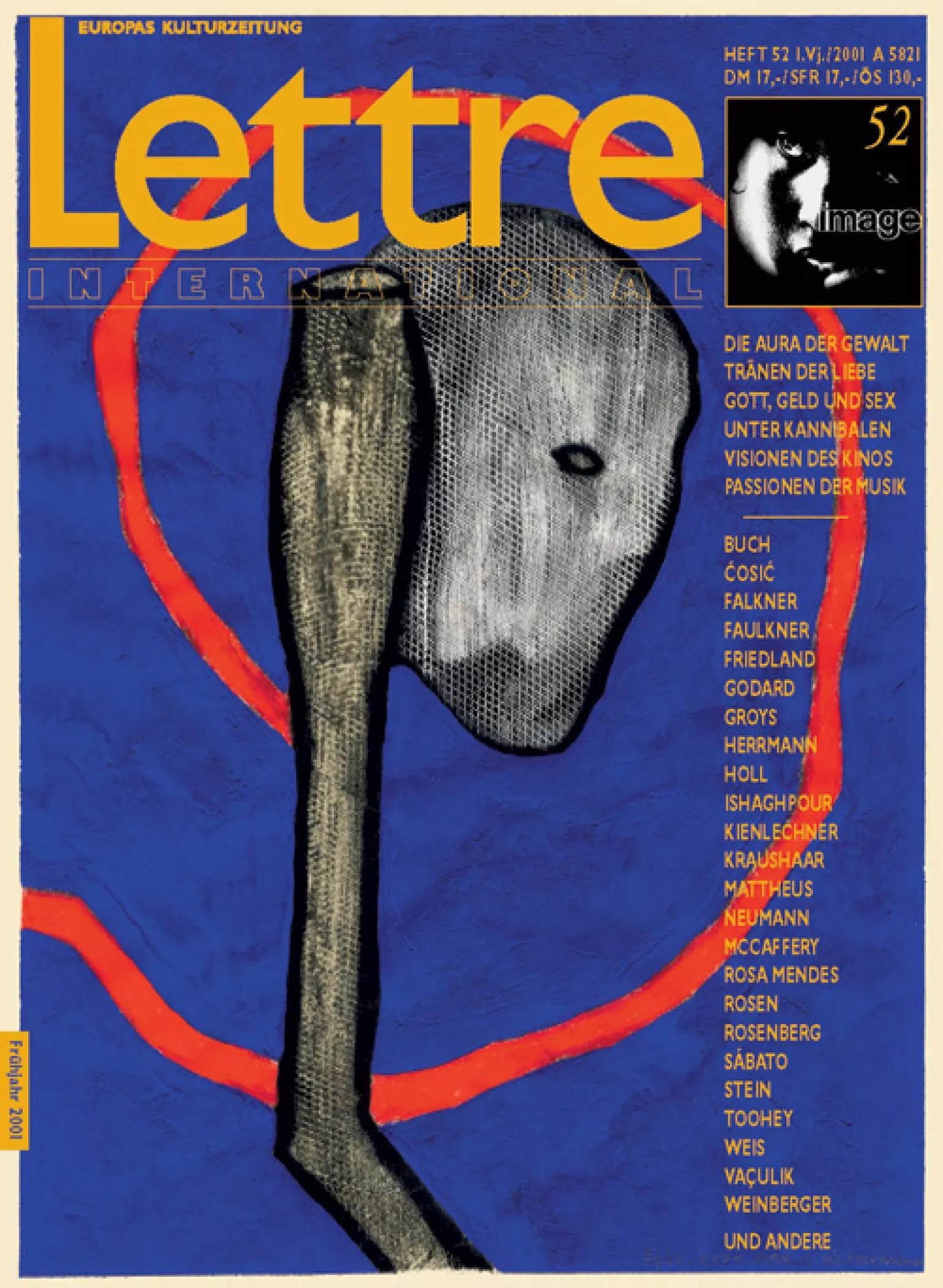 Cover Lettre International 52, Max Neumann