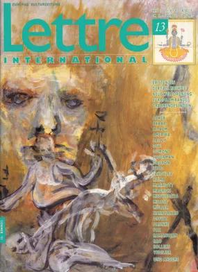 Cover Lettre International 13, Martin Disler