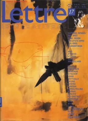 Cover Lettre International 17, Mimmo Paladino