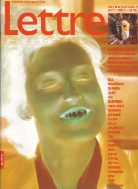 Cover Lettre International 38, Esther & Jochen Gerz