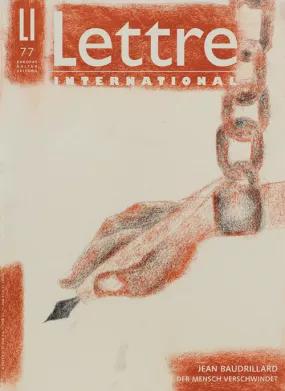 Cover Lettre International 77, Francesco Clemente