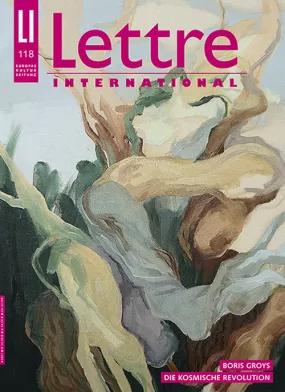 Cover Lettre International, Marina Roca Die